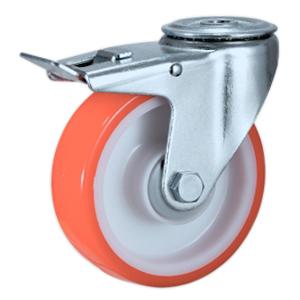 100mm locking casters