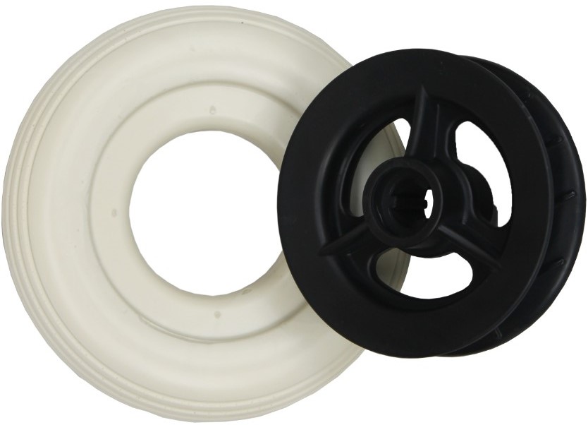 pu foamed wheelchair wheels