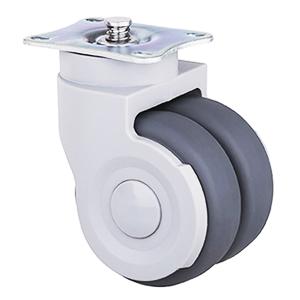 Aircraft trolley cart caster wheels