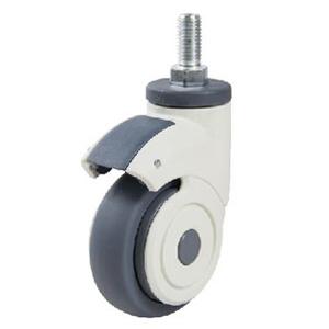 Medical cart castors