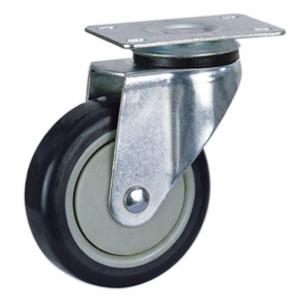 Plate caster wheels