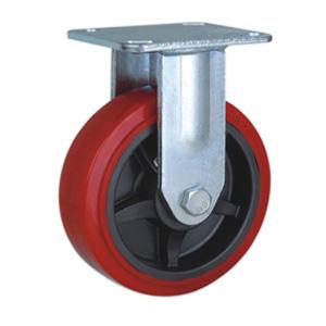 Rigid Pu caster wheels