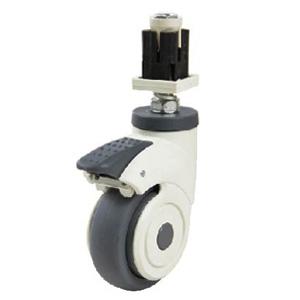 Square expansion stem casters