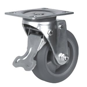 Swivel Heavy Duty Caster With Brake