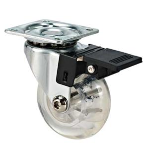 Swivel transparent casters