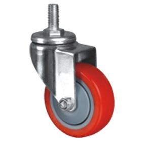 Threaded Stem PU Caster