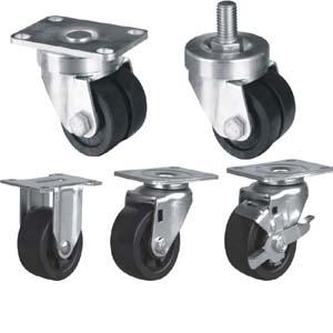 Profilo basso Caster Wheels